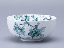 Салатник 160 мм форма Восточная Рисунок Monplaisir Green, арт. 80.48344.00.1