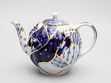 Чайник доливной форма Тюльпан рисунок Байкал, арт. 80.37281.00.1