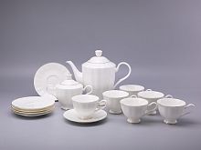 Сервиз чайный форма Нега рисунок Золотая лента, 6 персон 14 предметов, арт. 81.23019.00.1
