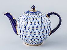 Чайник заварочный Тюльпан Кобальтовая сетка 600 мл арт. 80.00231.00.1