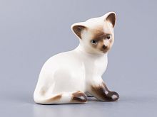 Скульптура Котенок Парамоша сиамский арт. 82.50503.00.1