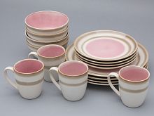 Набор Душевная кухня рисунок Розовый рай арт. 42.00053.00.1